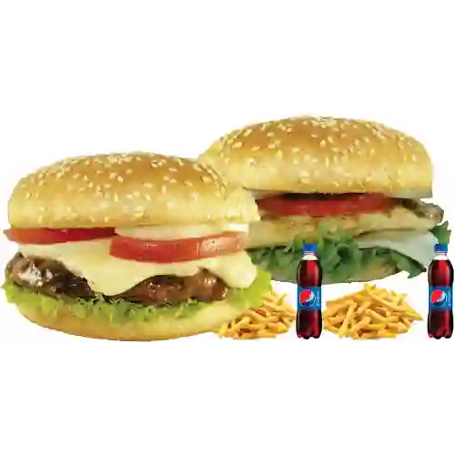 2 Combos Burger Promo