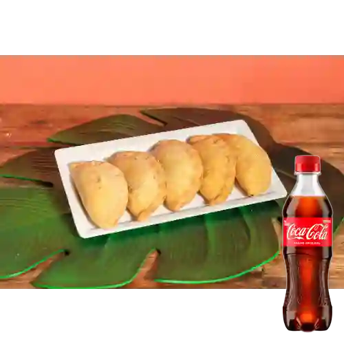 Combo Empanada Hawaiana 90 Gr. + Cocacola Orig 400ml