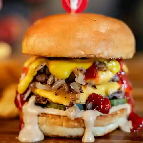 Combo Double Smash Cheeseburger