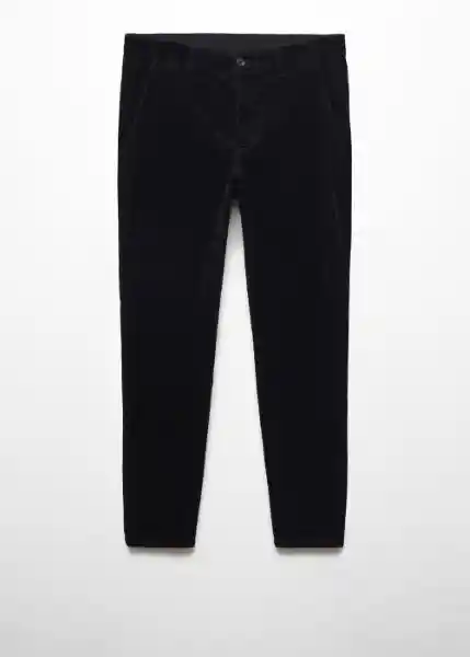 Pantalón Berdam Negro Talla 40 Hombre Mango