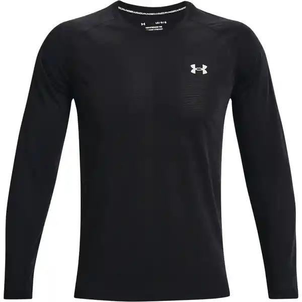 Under Armour Camiseta Streaker Long Sleeve Hombre Negro Talla SM