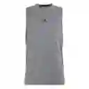 Adidas Camiseta D4t Tank Hombre Gris XL IS3819