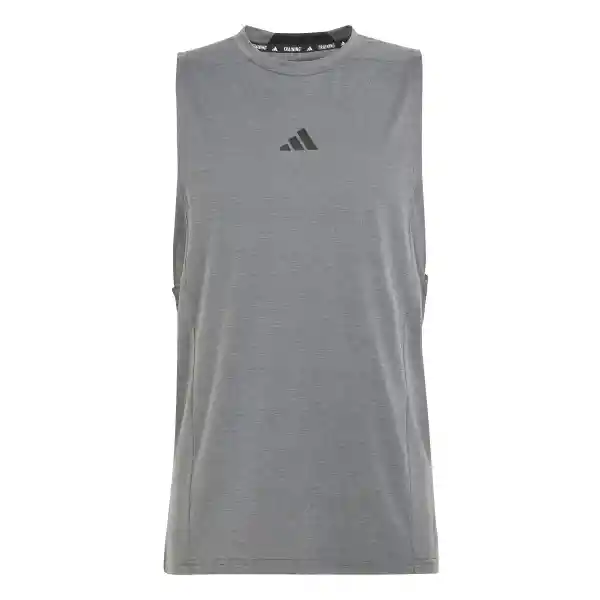 Adidas Camiseta D4t Tank Hombre Gris XL IS3819
