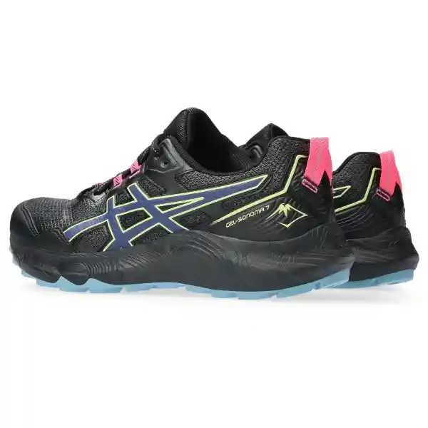 Asics Zapatos Gel-Sonoma 7 Para Mujer Negro Talla 8.5