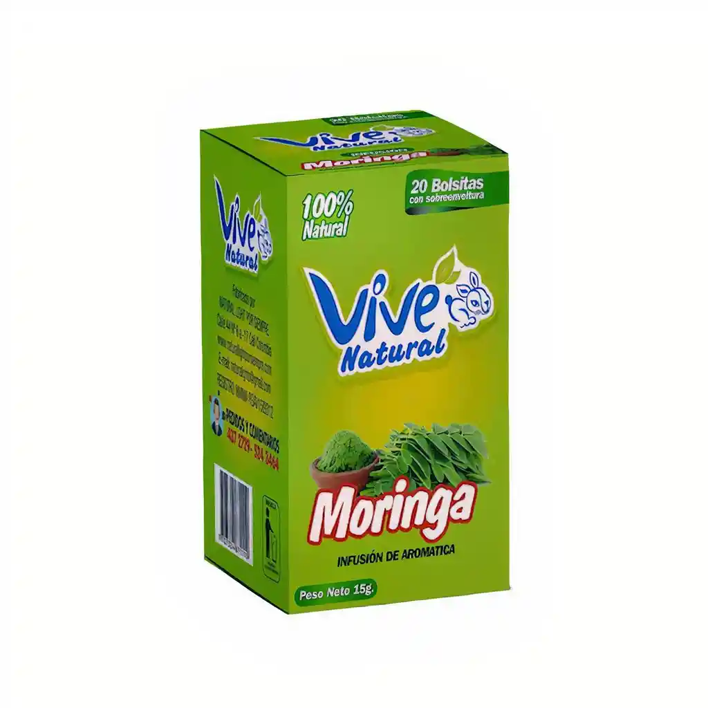 Vive Natural Infusión de Moringa