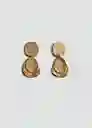 Pendientes Caliope Oro Talla 99 Mujer Mango