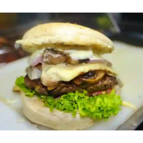 Burger Al Ajillo de Res