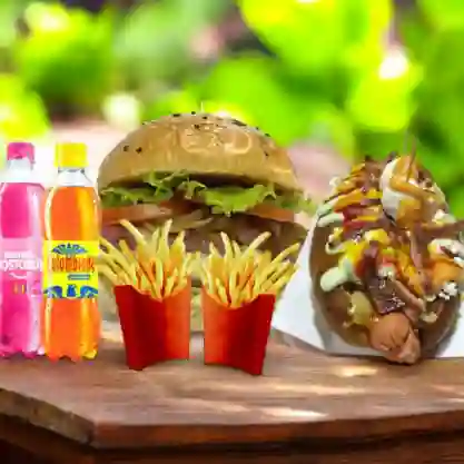 Combo Mix (Hot Dog y Hamburguesa)
