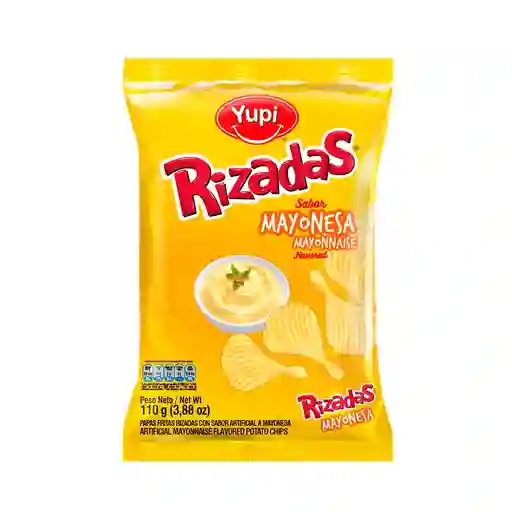 Rizadas Snack de Papas Fritas Sabor a Mayonesa