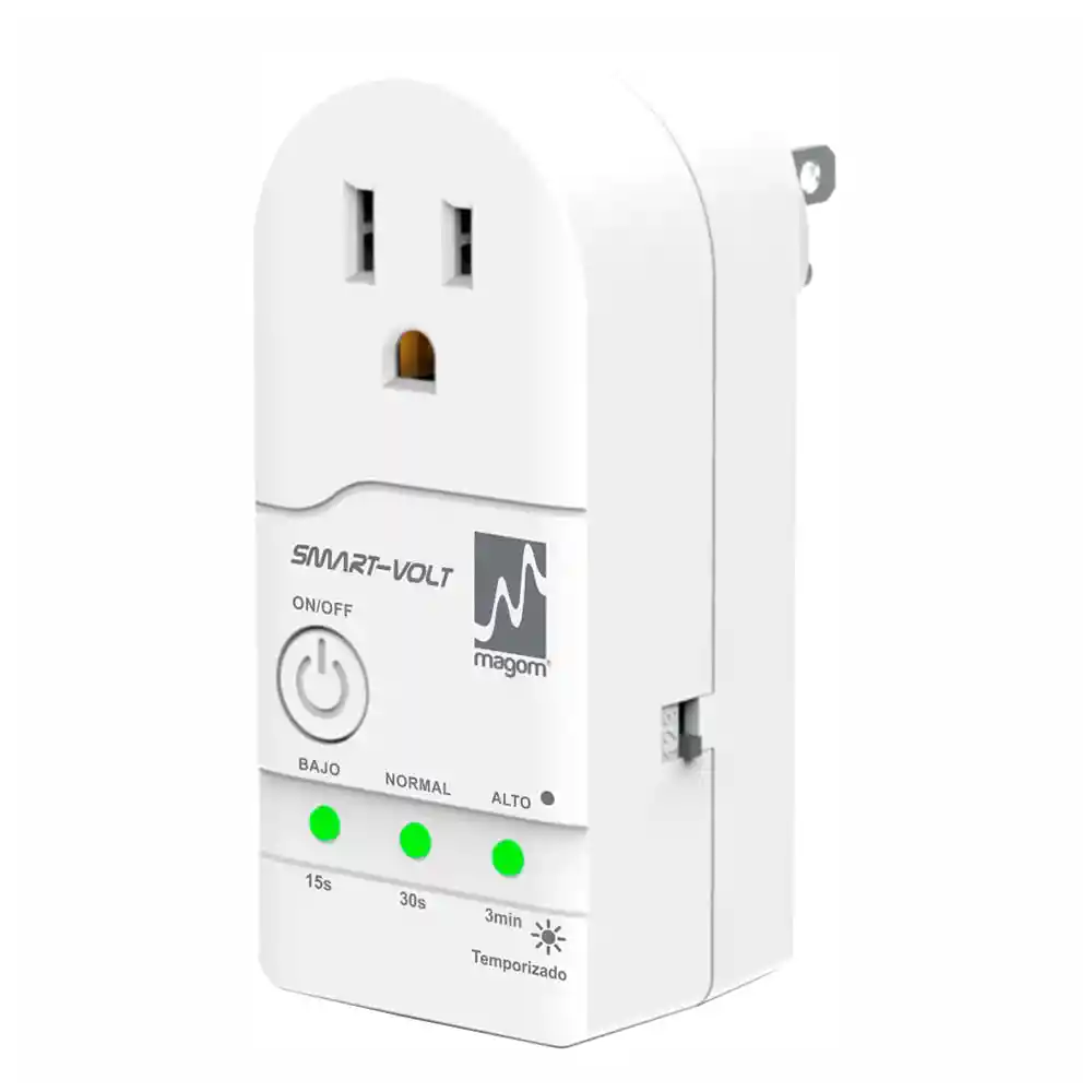 Magom Protector Voltaje 15a 1800w Blanco