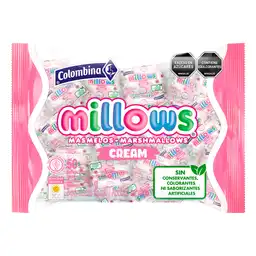 Millows Masmelos Crema sin Colorantes