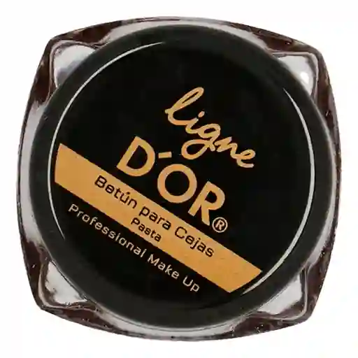 Betun Ligne Dor Cejas Pasta Castano