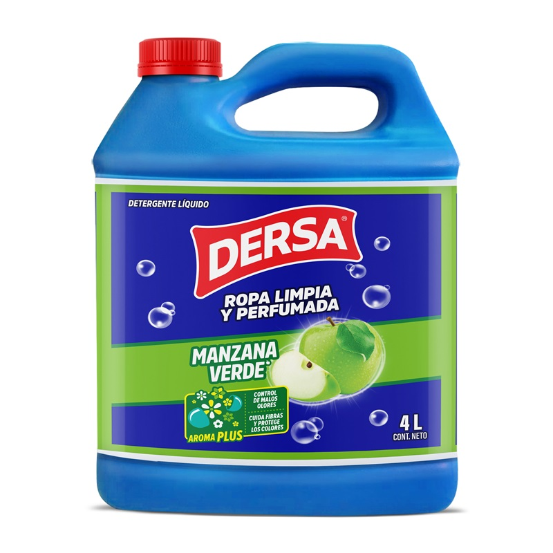 Dersa Detergente Liquido Manzana 4 l
