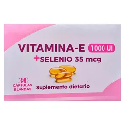  Vitamina E / Selenio Comerlat 1000Ui/35Mcg 
