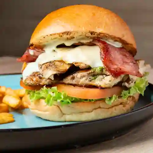 Hamburguesa Tradicinal Pollo