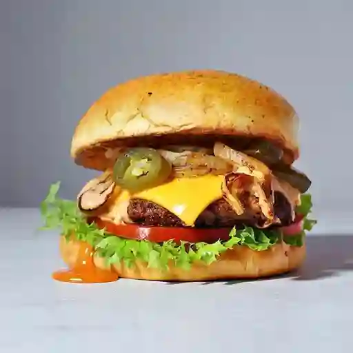 Combo Spicy Please Burger