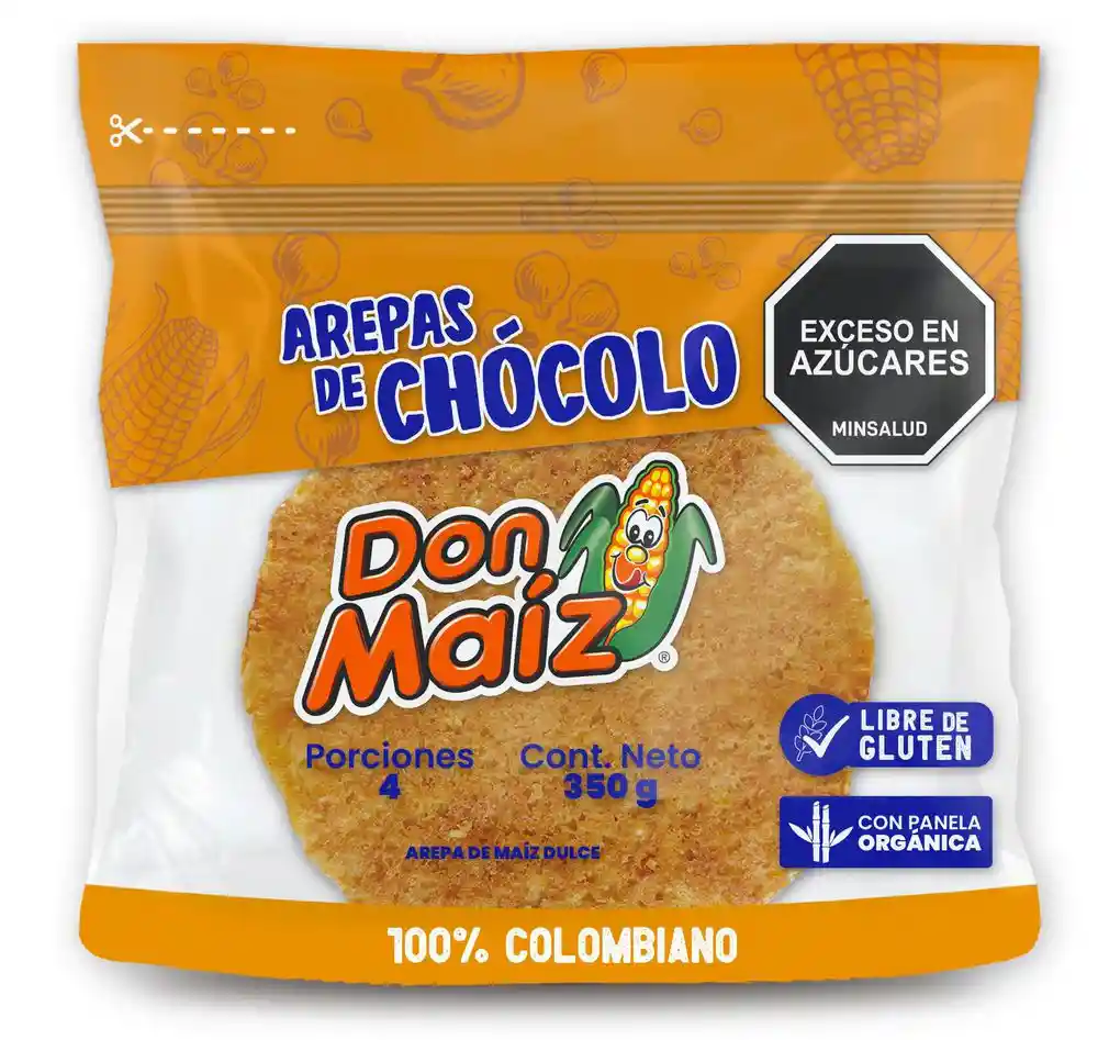 Arepas Don Maiz Chocolo (350 Gr)