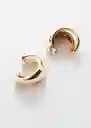 Pendientes Fabiola Oro Talla 99 Mujer Mango