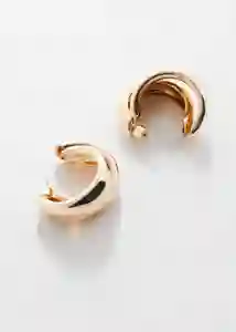 Pendientes Fabiola Oro Talla 99 Mujer Mango