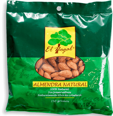 El Nogal Almendra Natural 250 g