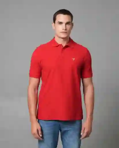 Camiseta Polo Hombre Rojo L 190G101_ROJ191758 Rifle