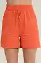 Short Swam Color Naranja Talla 6 Ragged