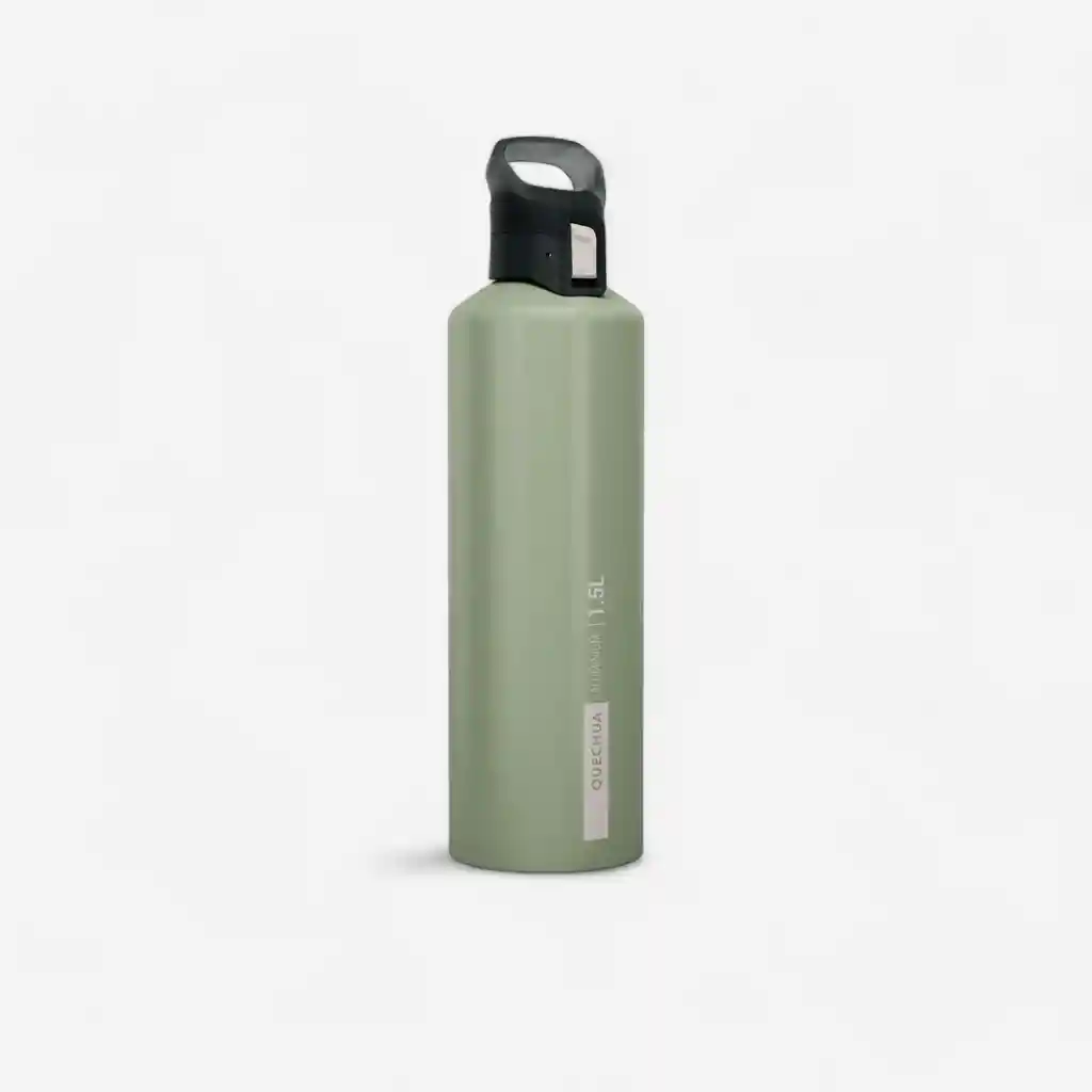 Termo Para Agua de Aluminio de Senderismo Quechua Caqui