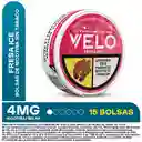 VELO Bolsas de Nicotina Fresa Ice 4MG
