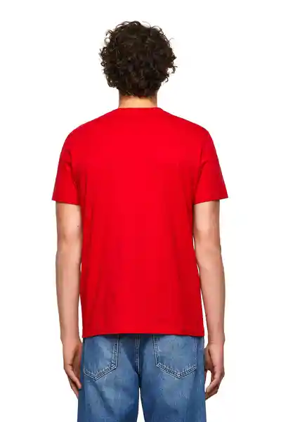 Diesel Camiseta T-Diegos-K21 Rojo Talla L