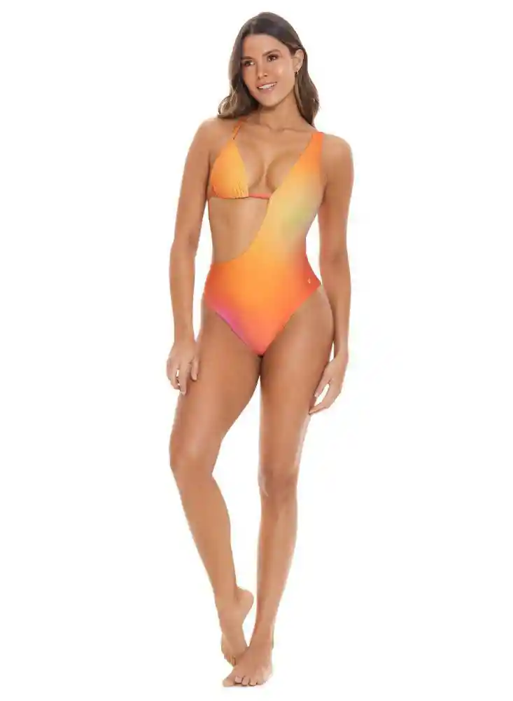 Vestido de Bano M-multicolo