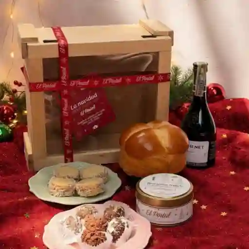 Ancheta abrazo navideño