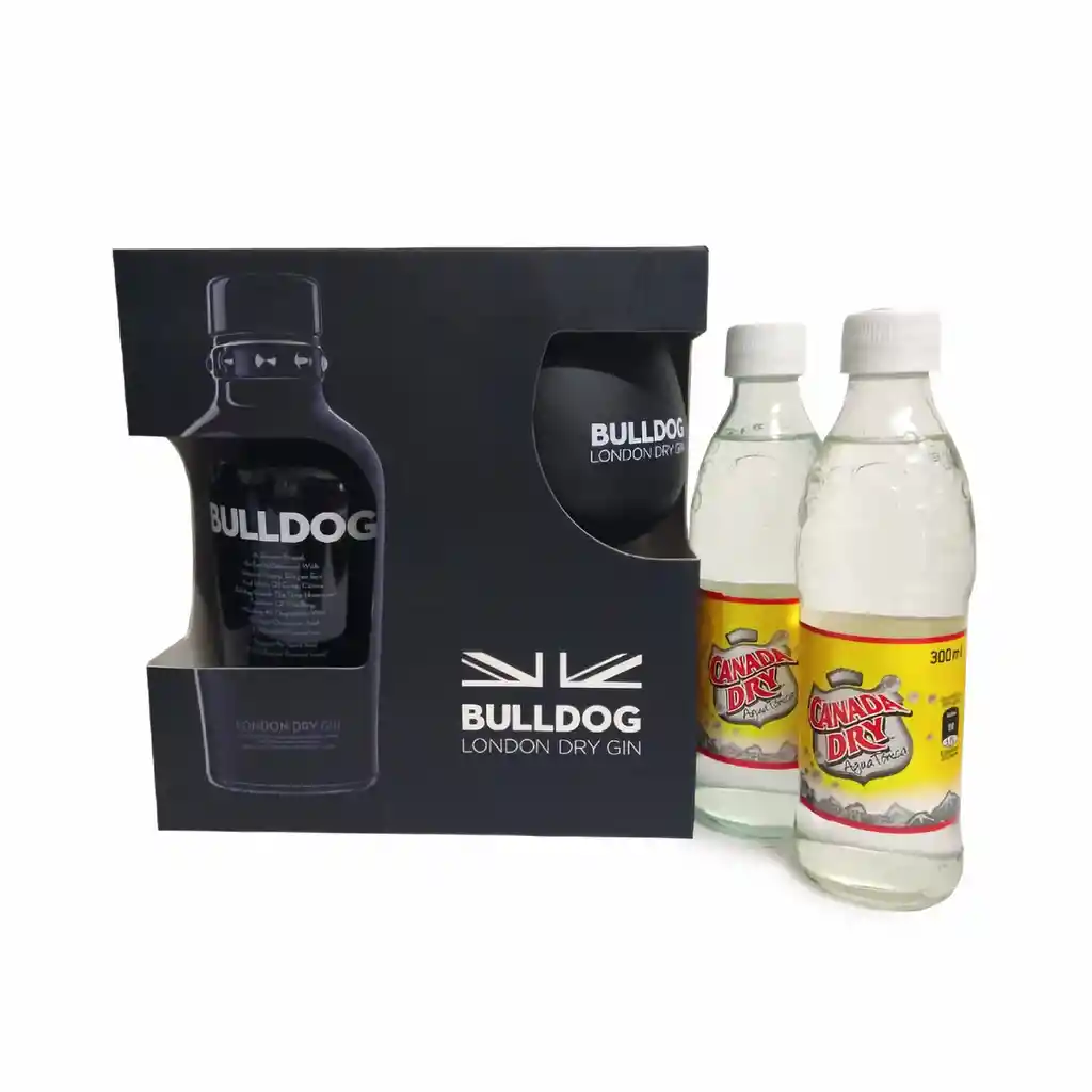 Bulldog Ginebra + 2 Tónicas Ginger