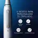 Oral B iO Series 4 Cepillo de Dientes Eléctrico Cabezal Redondo Sensor de Presión Mango Ergonómico y Estuche Blanco