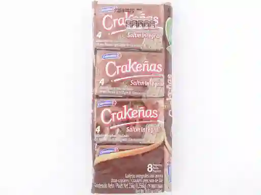 Crakeñas Galletas Saltín Integral