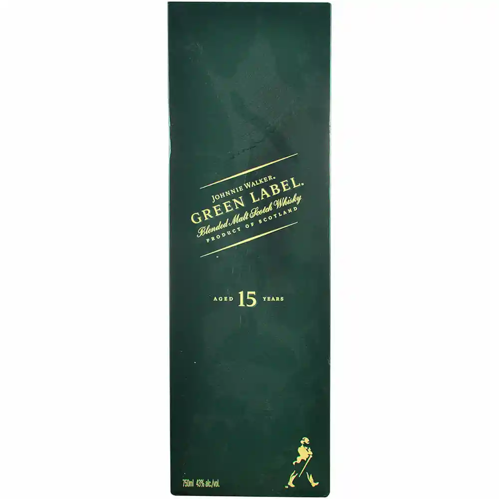 Johnnie Walker Green 15 Años Whisky Escocés