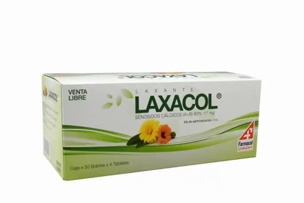 Laxacol Farmacol Chinoin 200 Tabletas (A)