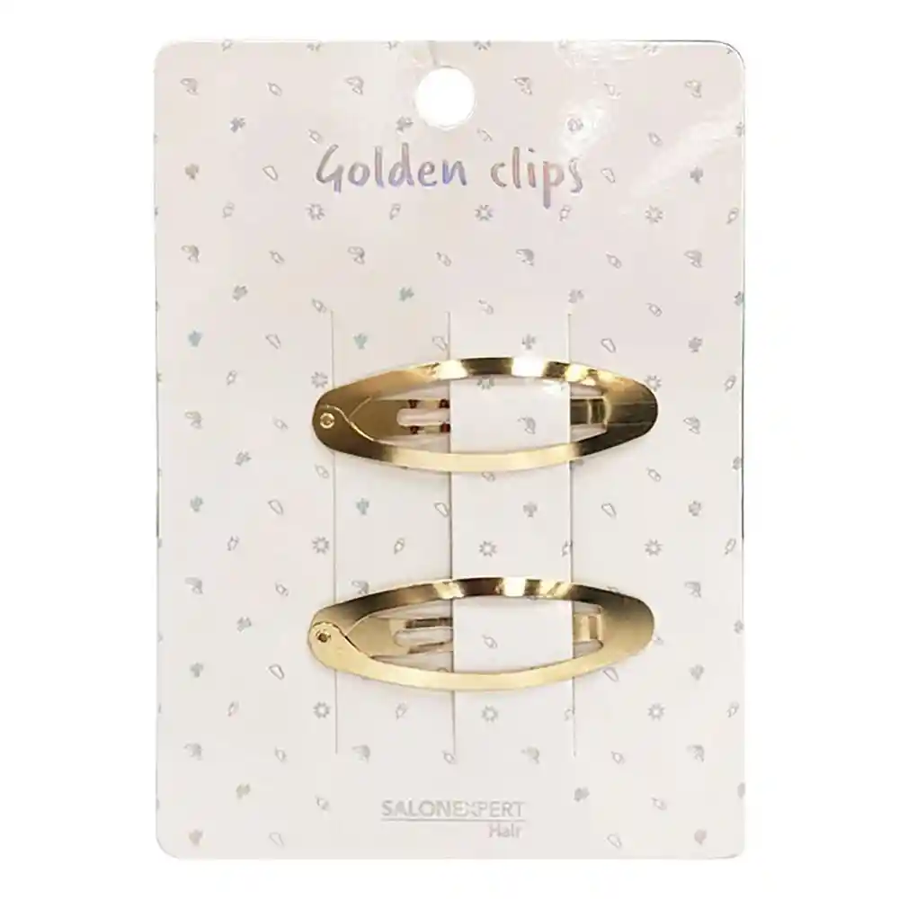Clip Dorado Salon Expert 60847