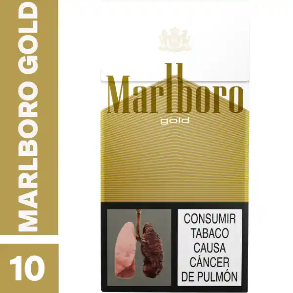 Marlboro Gold​ x 10 Cigarrillos