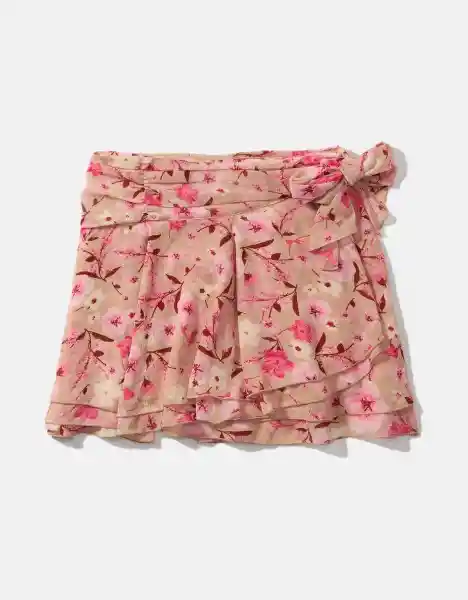 Falda Aerie Rosa Talla Medium American Eagle