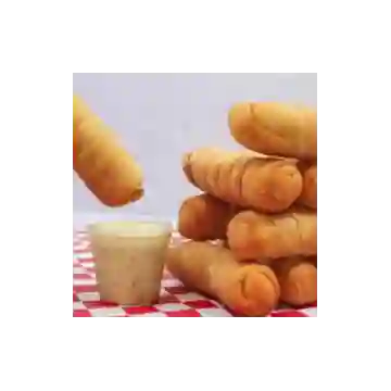 6 Dedos de Queso (tequeños) + Bebida