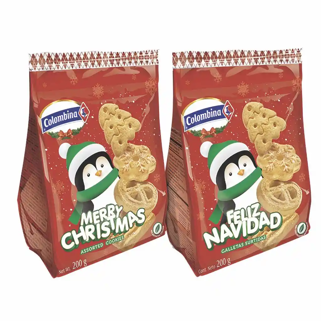 Colombina Galletas Feliz Navidad