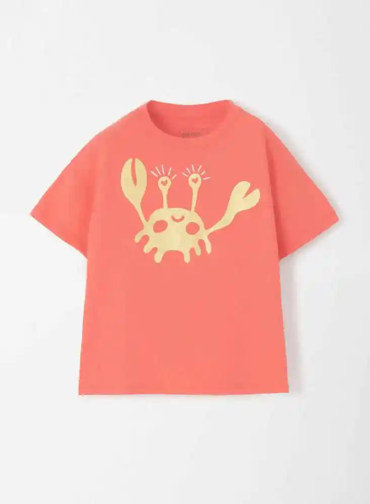 Camiseta Camiseta 4t-coral