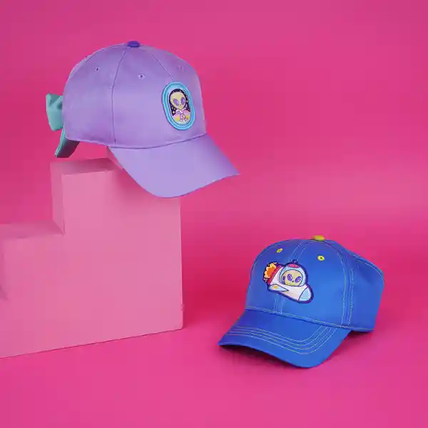Gorra de Béisbol Serie Vania Bachur Alien Morado Miniso