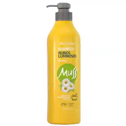 Muss Shampoo Rubios Luminosos sin Sal