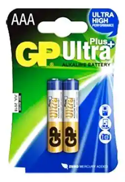 Gp Pila Batería Ultra Alcalina Tipo AAA 1.5 V