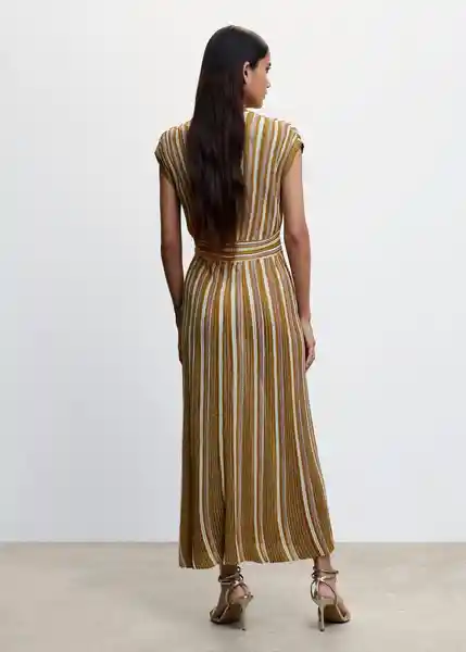 Vestido Istanbul-A Cobre Talla XS Mujer Mango