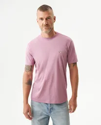 Camiseta Básica Cuello U Masculino Morado XS 171610 Chevignon