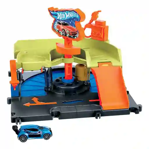 Hot Wheels Juguete City Autolavado de la Ciudad