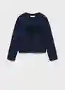 Camiseta Days Navy Talla 08 Niñas Mango