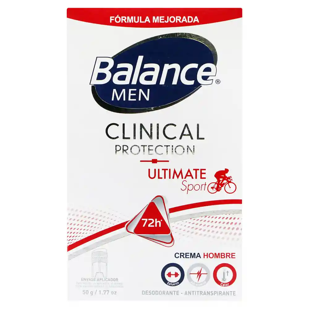 Balance Antitranspirante en Barra para Hombre Ultimate Sport